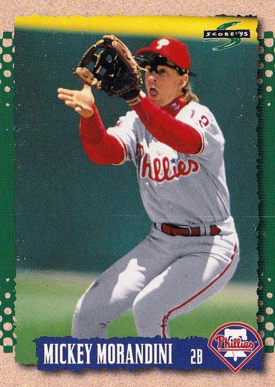 1995 Score #494 Mickey Morandini NM-MT  Philadelphia Phillies 