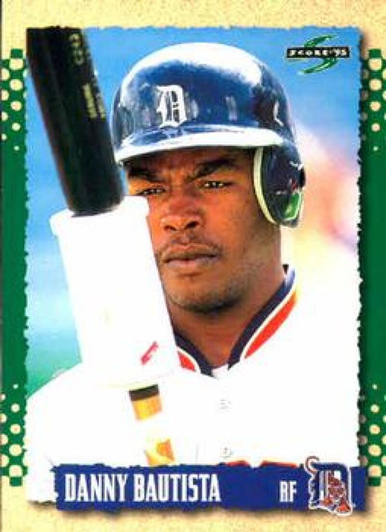 1995 Score #496 Danny Bautista NM-MT  Detroit Tigers 