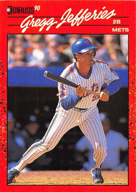 1990 Donruss #270 Gregg Jefferies NM-MT New York Mets 