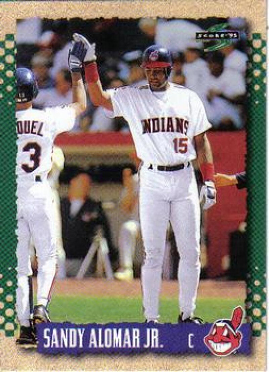 1995 Score #519 Sandy Alomar Jr. NM-MT  Cleveland Indians 