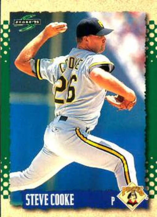 1995 Score #522 Steve Cooke NM-MT  Pittsburgh Pirates 