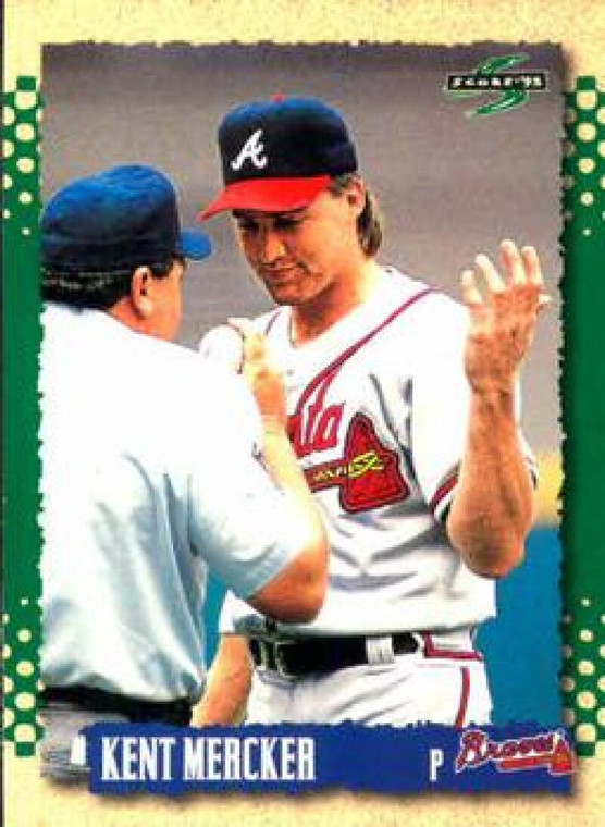 1995 Score #525 Kent Mercker NM-MT  Atlanta Braves 