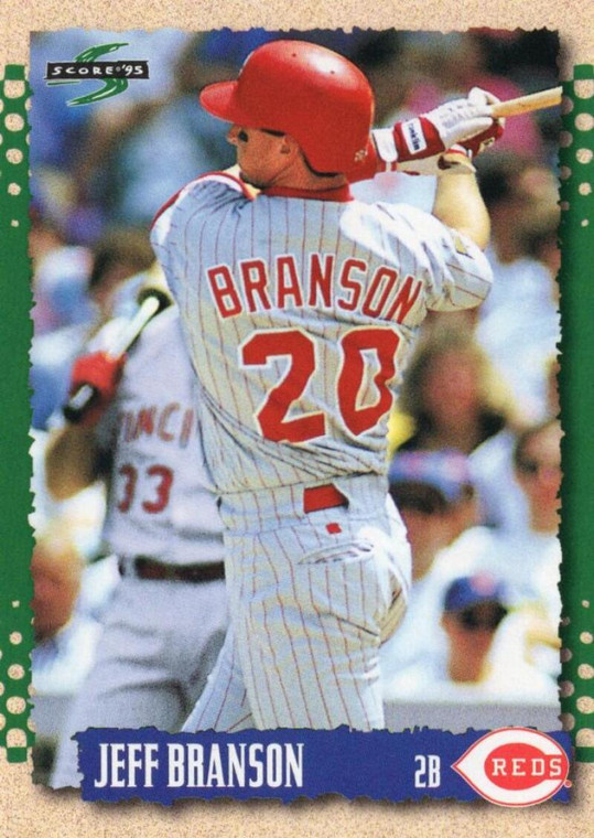 1995 Score #535 Jeff Branson NM-MT  Cincinnati Reds 
