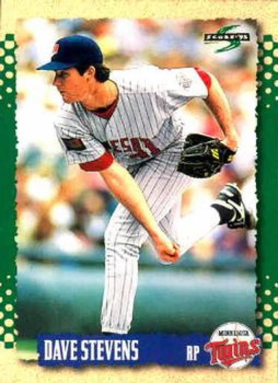1995 Score #536 Dave Stevens NM-MT  Minnesota Twins 