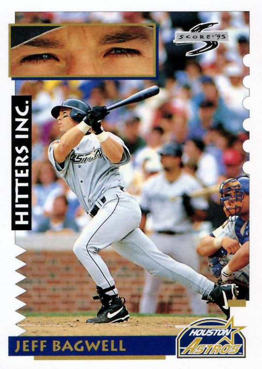 1995 Score #554 Jeff Bagwell HIT NM-MT  Houston Astros 