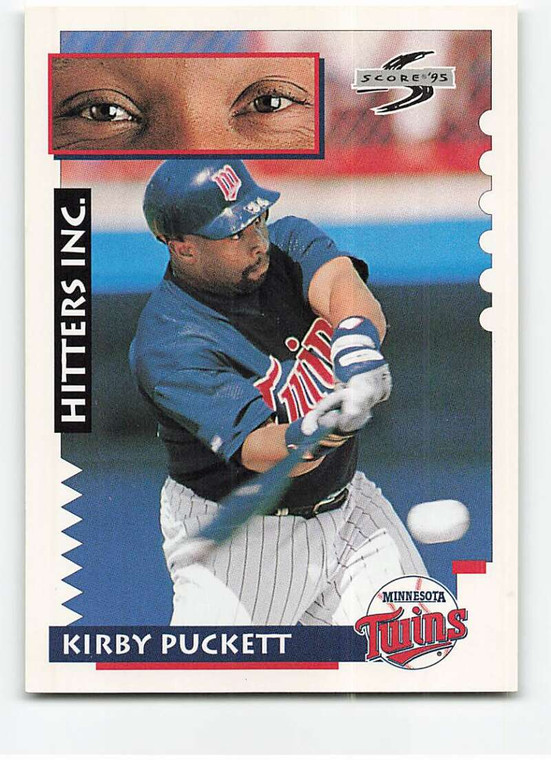 1995 Score #559 Kirby Puckett HIT NM-MT  Minnesota Twins 