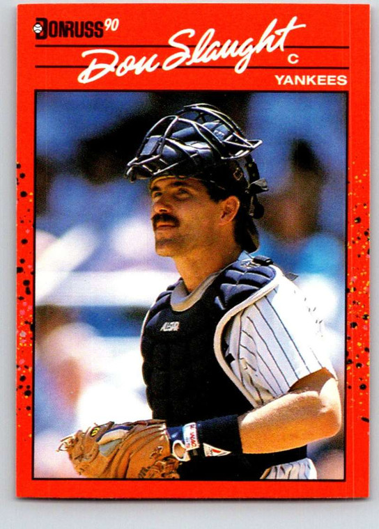 1990 Donruss #277 Don Slaught NM-MT New York Yankees 