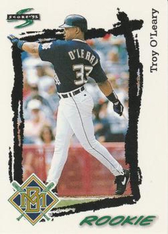 1995 Score #593 Troy O'Leary NM-MT  Milwaukee Brewers 