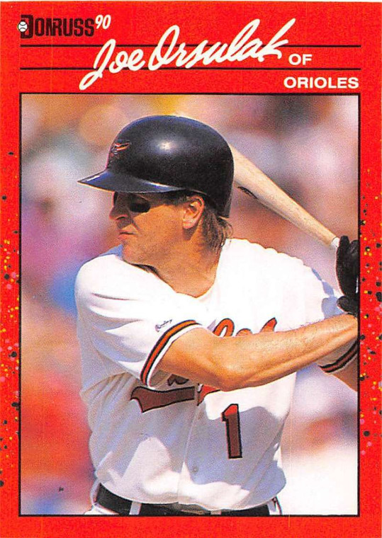 1990 Donruss #287 Joe Orsulak NM-MT Baltimore Orioles 