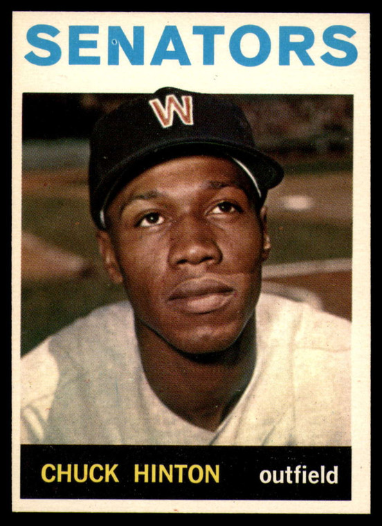 1964 Topps #52 Chuck Hinton VG Washington Senators 