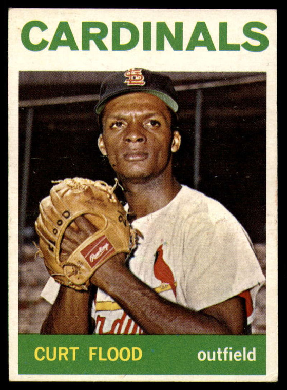 1964 Topps #103 Curt Flood VG St. Louis Cardinals 
