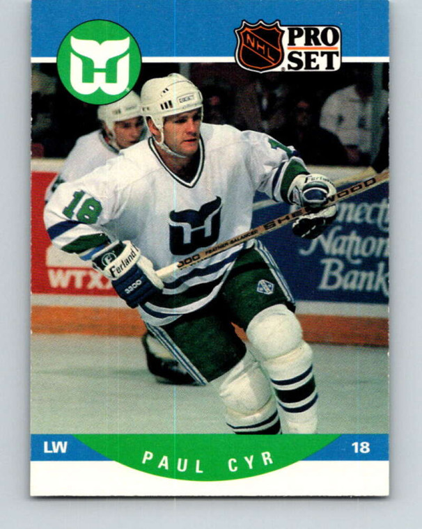 1990-91 Pro Set #449 Paul Cyr NM-MT  Hartford Whalers 