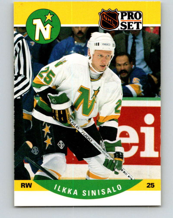 1990-91 Pro Set #461 Ilkka Sinisalo NM-MT  Minnesota North Stars 