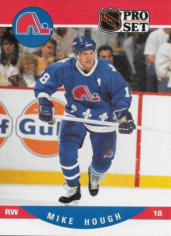 1990-91 Pro Set #516 Mike Hough NM-MT  Quebec Nordiques 