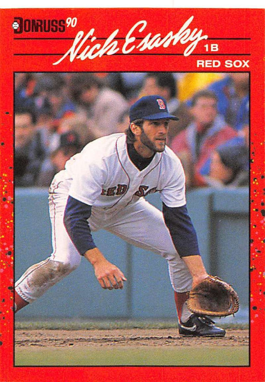 1990 Donruss #303 Nick Esasky NM-MT Boston Red Sox 