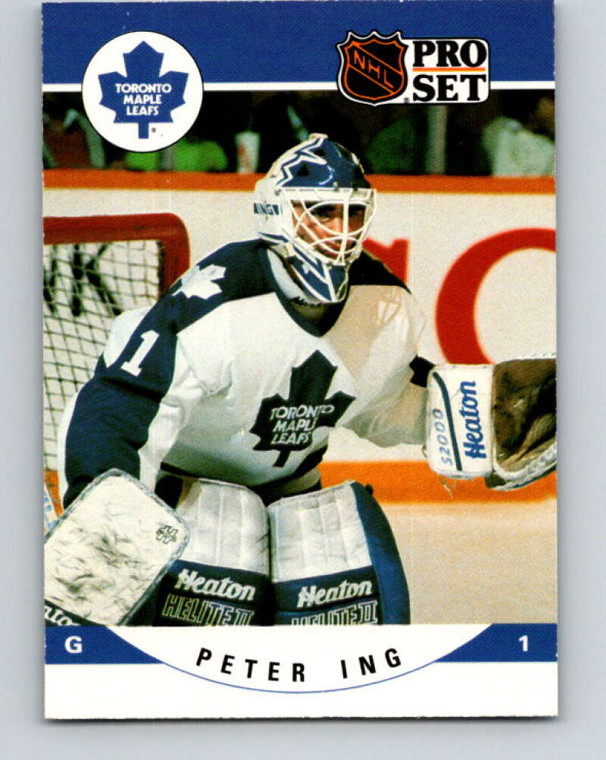 1990-91 Pro Set #639 Peter Ing NM-MT  Toronto Maple Leafs 