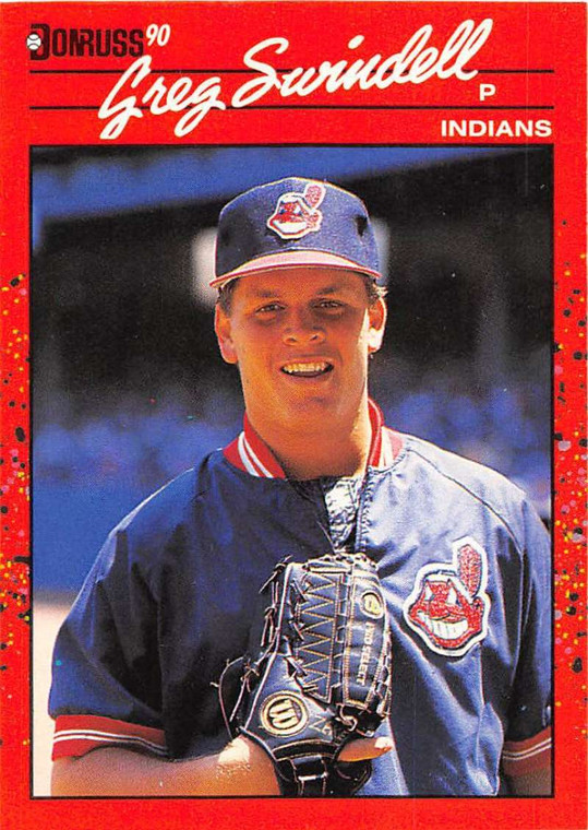 1990 Donruss #310 Greg Swindell NM-MT Cleveland Indians 