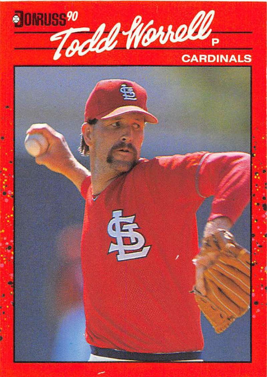 1990 Donruss #319 Todd Worrell NM-MT St. Louis Cardinals 