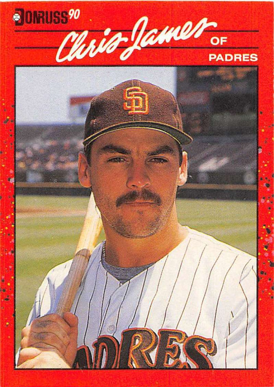 1990 Donruss #323 Chris James NM-MT San Diego Padres 