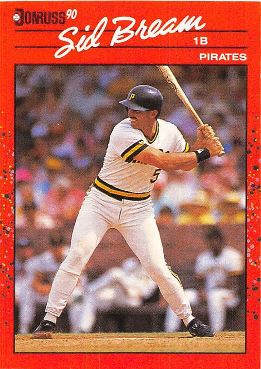 1990 Donruss #329 Sid Bream NM-MT Pittsburgh Pirates 