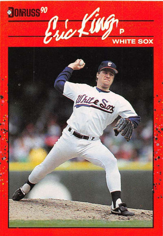 1990 Donruss #337 Eric King NM-MT Chicago White Sox 
