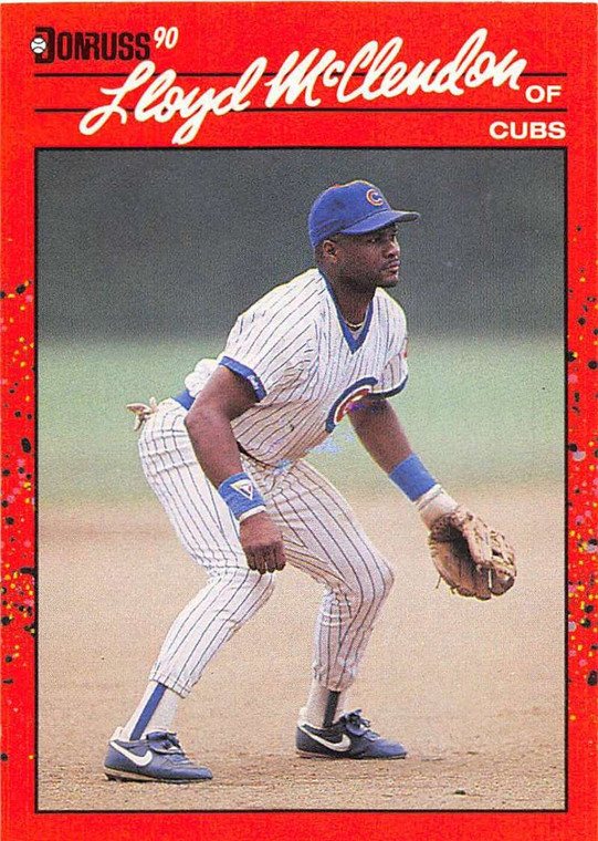 1990 Donruss #341 Lloyd McClendon NM-MT Chicago Cubs 