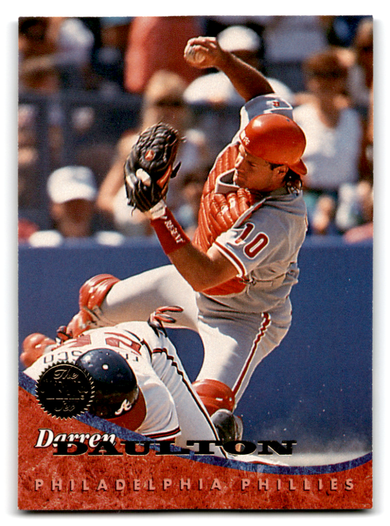 1994 Leaf #170 Darren Daulton VG Philadelphia Phillies 