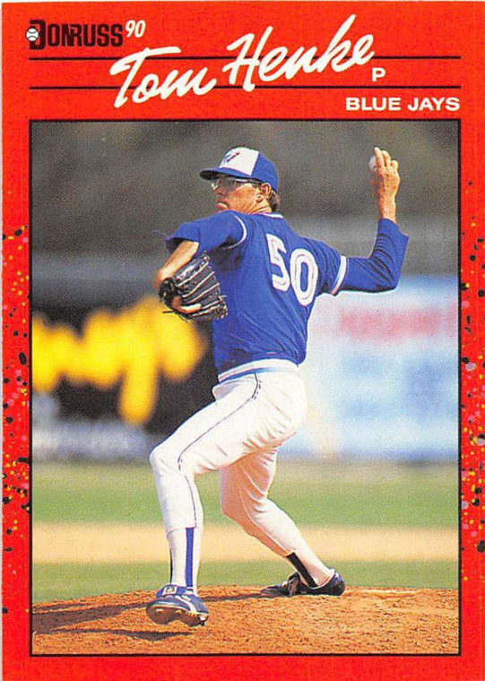 1990 Donruss #349 Tom Henke NM-MT Toronto Blue Jays 