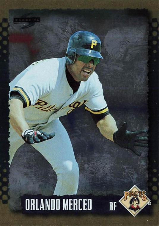1995 Score Gold Rush #44 Orlando Merced NM-MT  Pittsburgh Pirates 