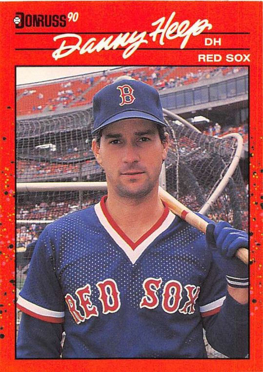 1990 Donruss #358 Danny Heep NM-MT Boston Red Sox 