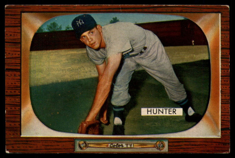 1955 Bowman #69 Billy Hunter GOOD  New York Yankees 