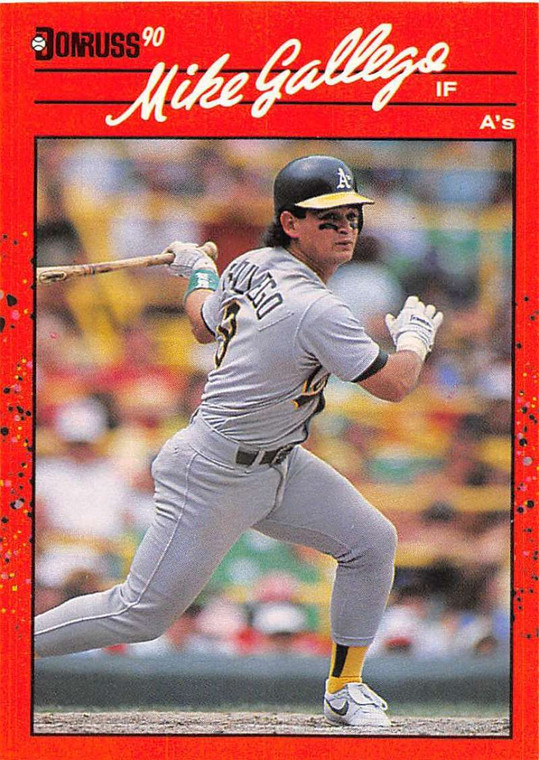 1990 Donruss #361 Mike Gallego NM-MT Oakland Athletics 