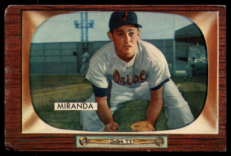 1955 Bowman #79 Willy Miranda GOOD Baltimore Orioles 