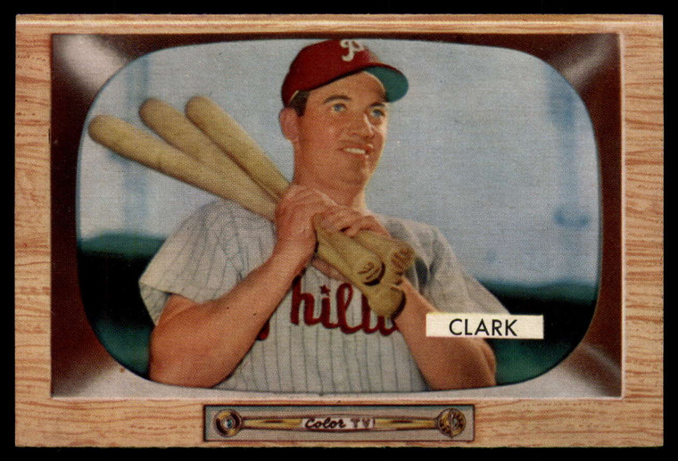 1955 Bowman #41 Mel Clark VG  Philadelphia Phillies 