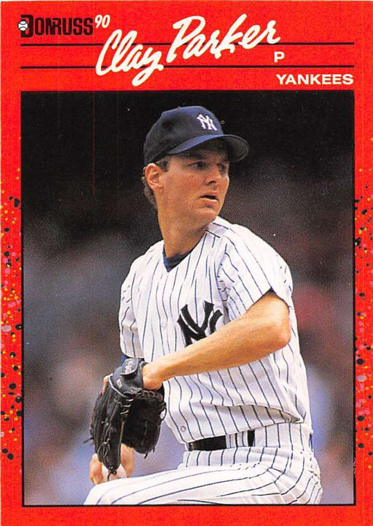 1990 Donruss #363 Clay Parker NM-MT New York Yankees 