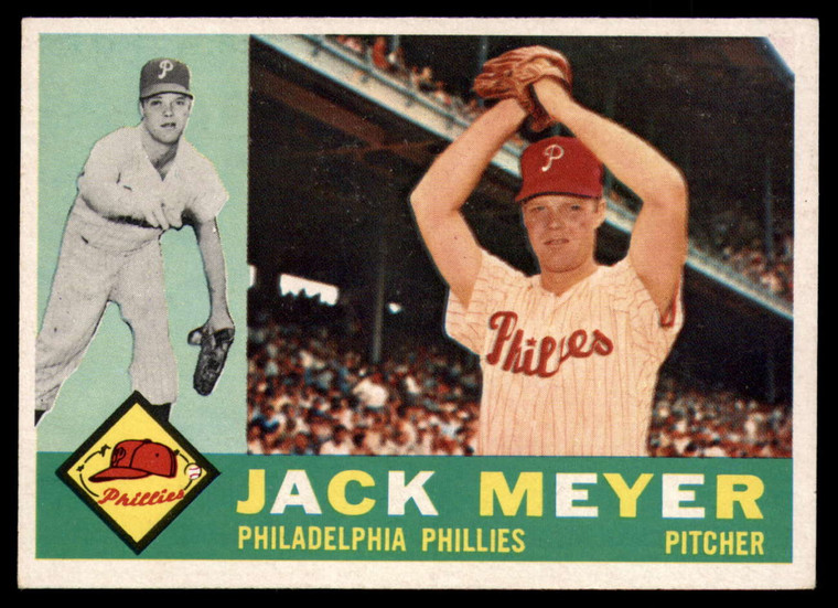1960 Topps #64 Jack Meyer VG Philadelphia Phillies 