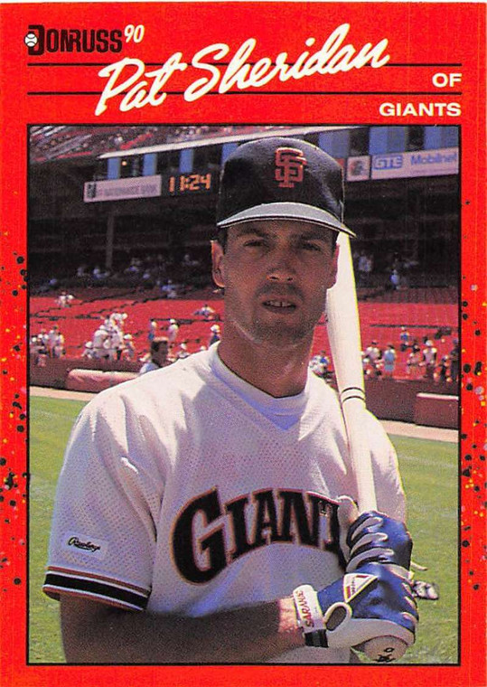 1990 Donruss #367 Pat Sheridan NM-MT San Francisco Giants 