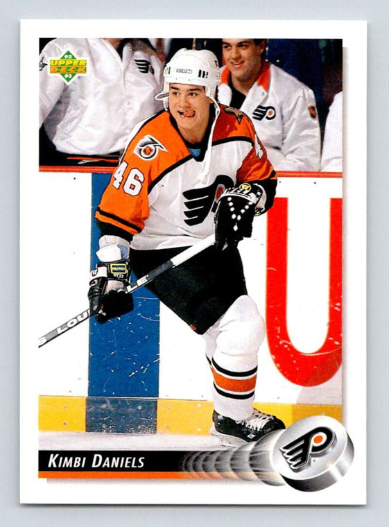 1992-93 Upper Deck #75 Kimbi Daniels NM-MT  Philadelphia Flyers 