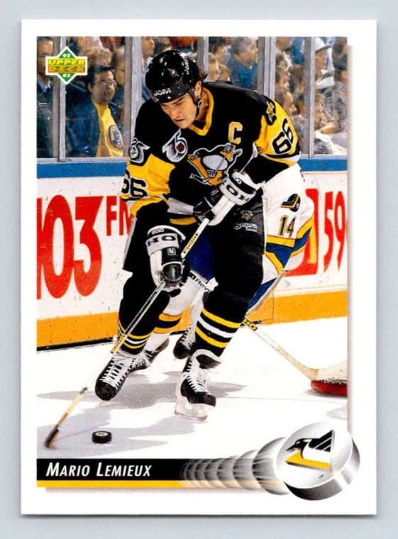 1992-93 Upper Deck #26 Mario Lemieux NM-MT  Pittsburgh Penguins 