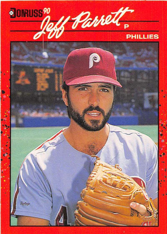 1990 Donruss #369 Jeff Parrett NM-MT Philadelphia Phillies 