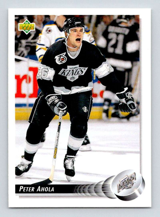 1992-93 Upper Deck #41 Peter Ahola NM-MT  Los Angeles Kings 