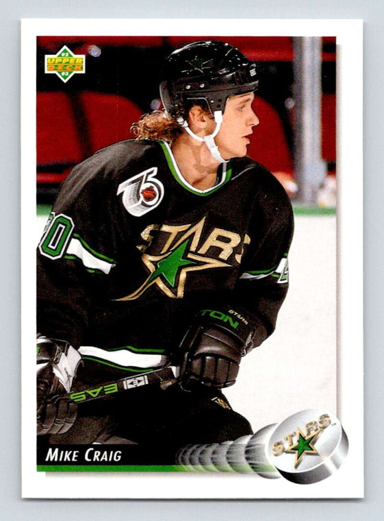 1992-93 Upper Deck #65 Mike Craig NM-MT  Minnesota North Stars 