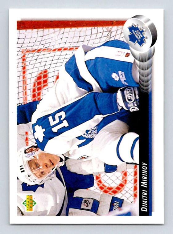 1992-93 Upper Deck #83 Dmitri Mironov NM-MT  Toronto Maple Leafs 