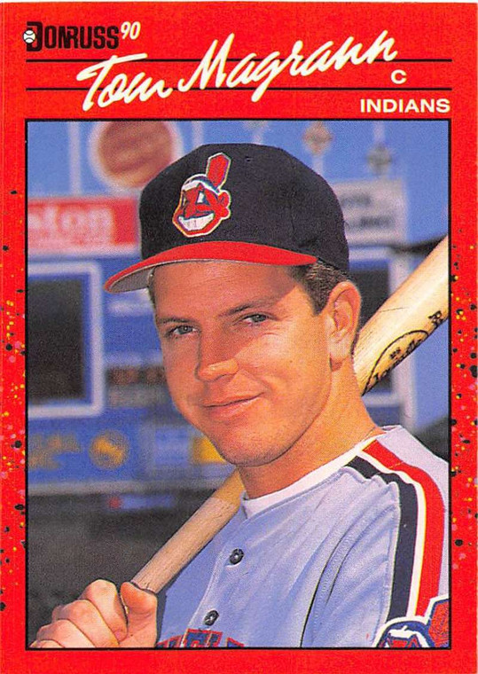 1990 Donruss #374 Tom Magrann NM-MT RC Rookie Cleveland Indians 