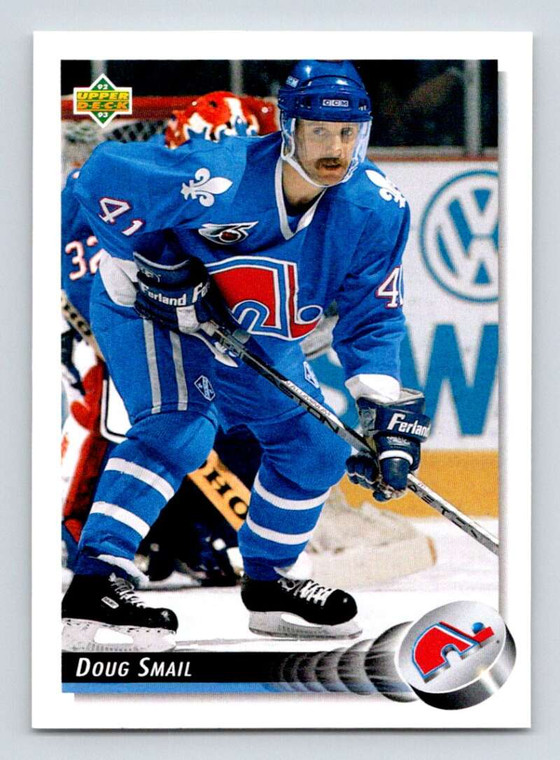 1992-93 Upper Deck #124 Doug Smail NM-MT  Quebec Nordiques 