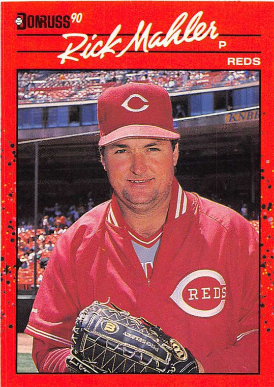 1990 Donruss #375 Rick Mahler NM-MT Cincinnati Reds 
