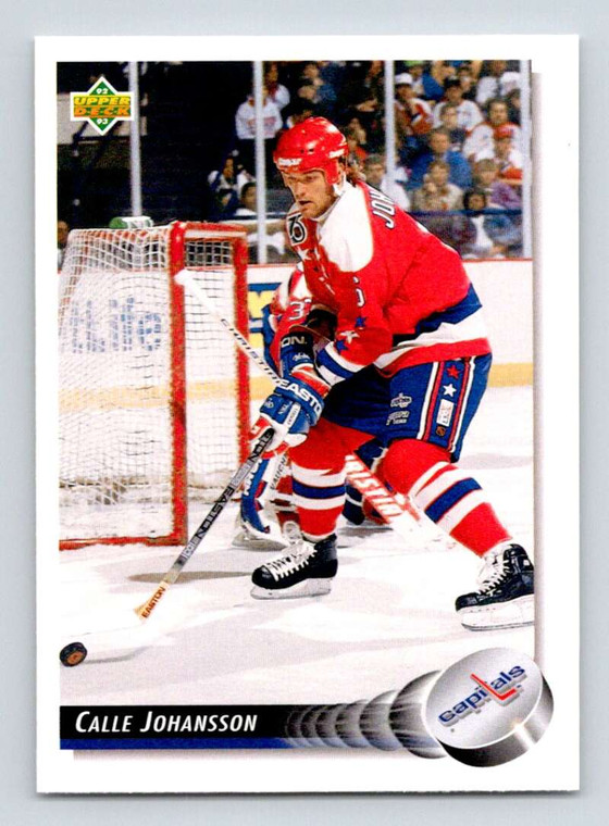 1992-93 Upper Deck #139 Calle Johansson NM-MT  Washington Capitals 
