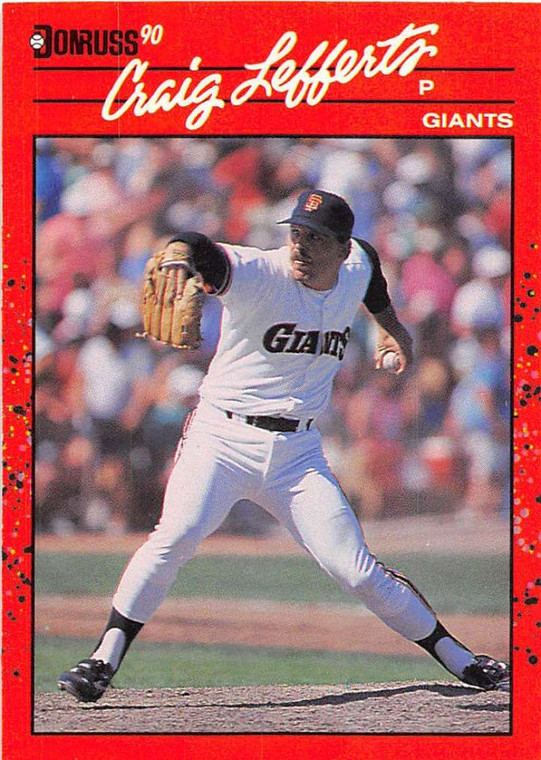 1990 Donruss #376 Craig Lefferts NM-MT San Francisco Giants 