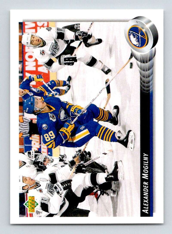 1992-93 Upper Deck #167 Alexander Mogilny NM-MT  Buffalo Sabres 