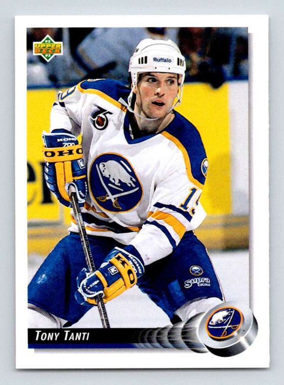 1992-93 Upper Deck #182 Tony Tanti NM-MT  Buffalo Sabres 